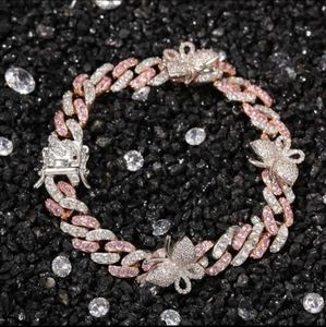 Butterfly Cuban Link Bracelet